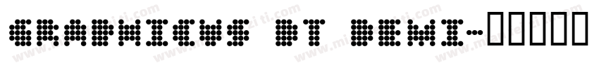 Graphicus DT Demi字体转换